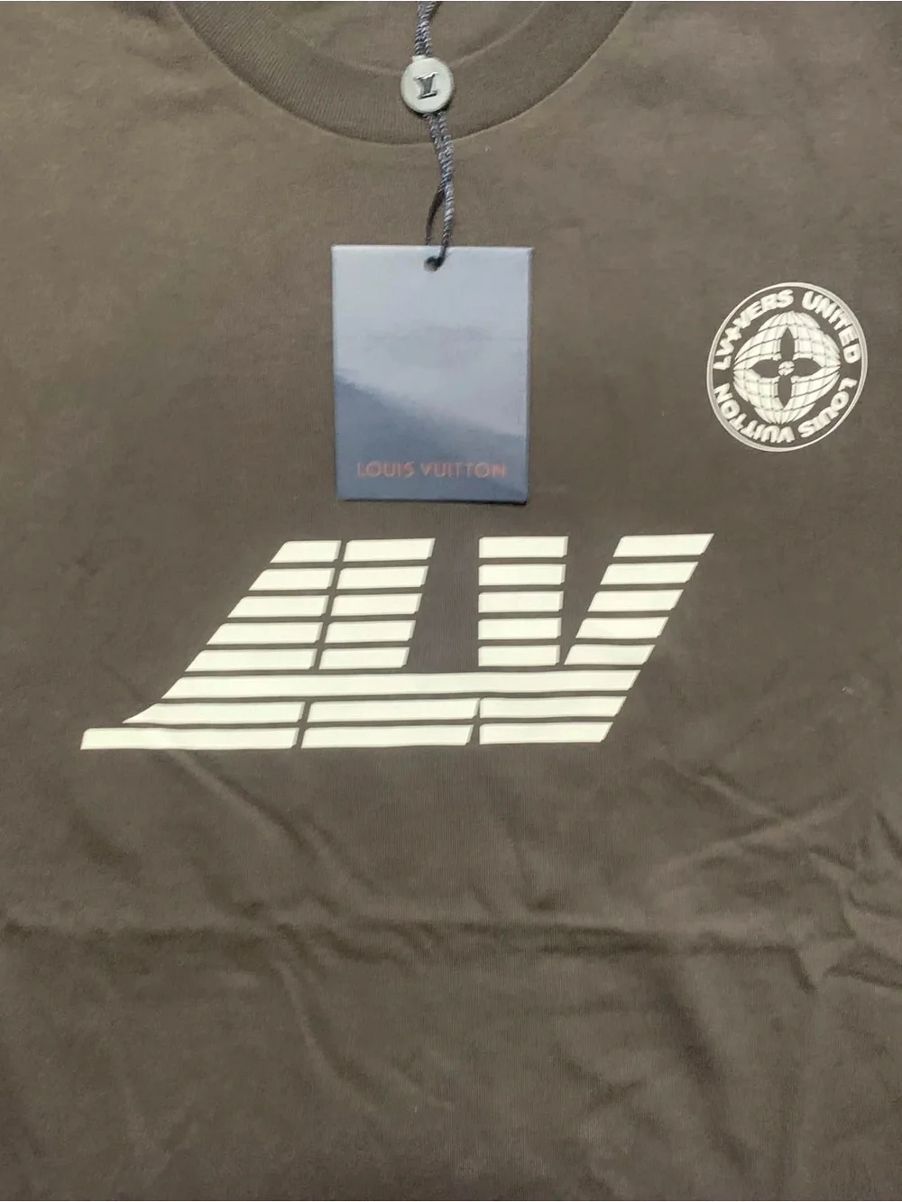 Louis Vuitton Lvers United Black T-Shirt Size S